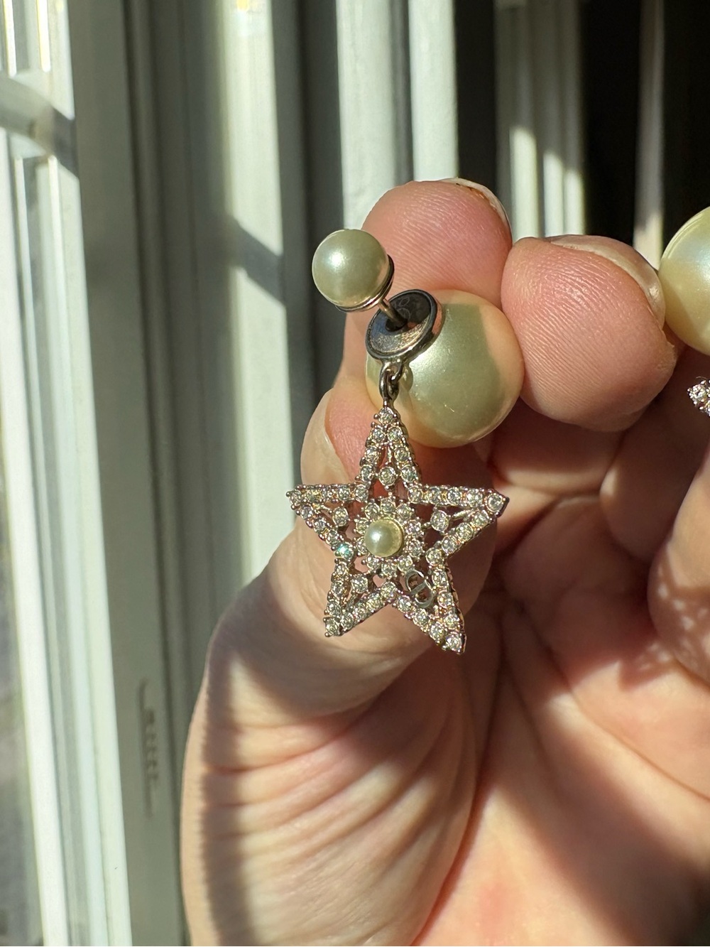 Dior Tribales Gold Star Earrings - Picture 8 of 11